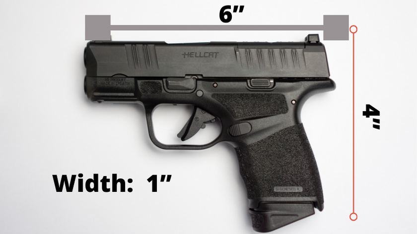 Springfield Hellcat Size