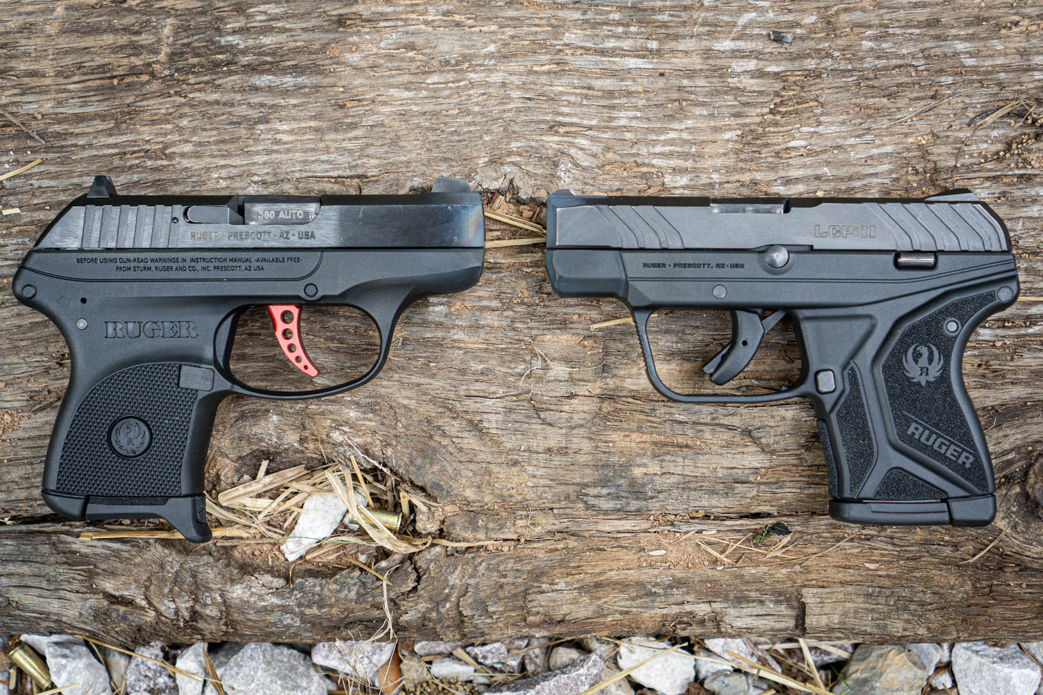 Ruger LCP & LCP II Displayed