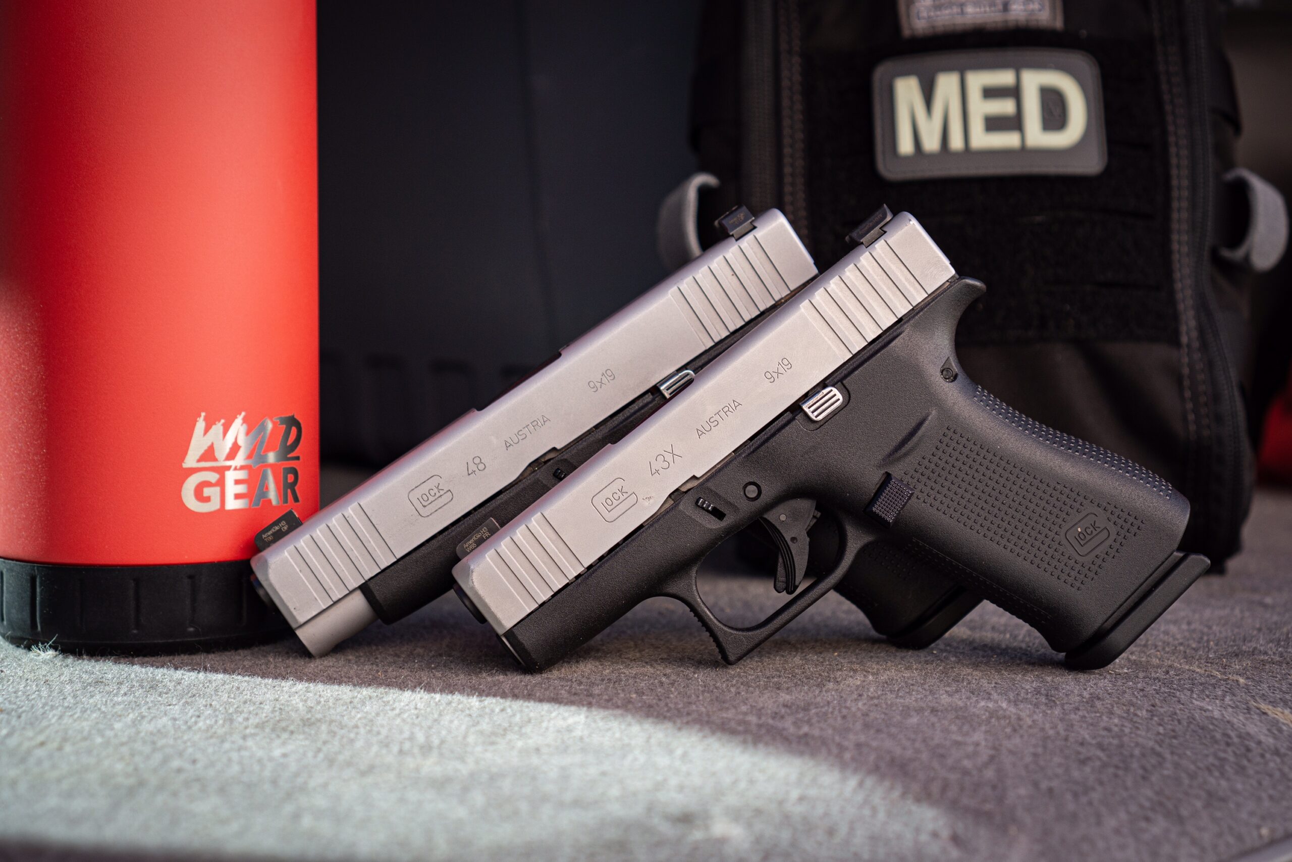 Glock 43X Vs S W Shield Plus 02 - 7mgon3v