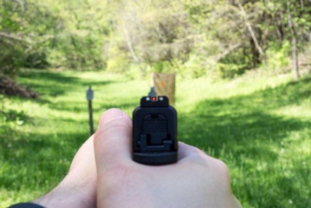 Springfield XDS Sight Picture