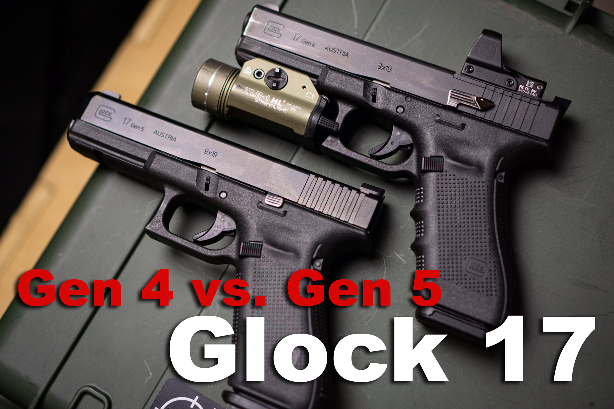 Gun Review: Glock 19 Gen 4 vs Gen 5 