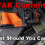 IFAK Contents