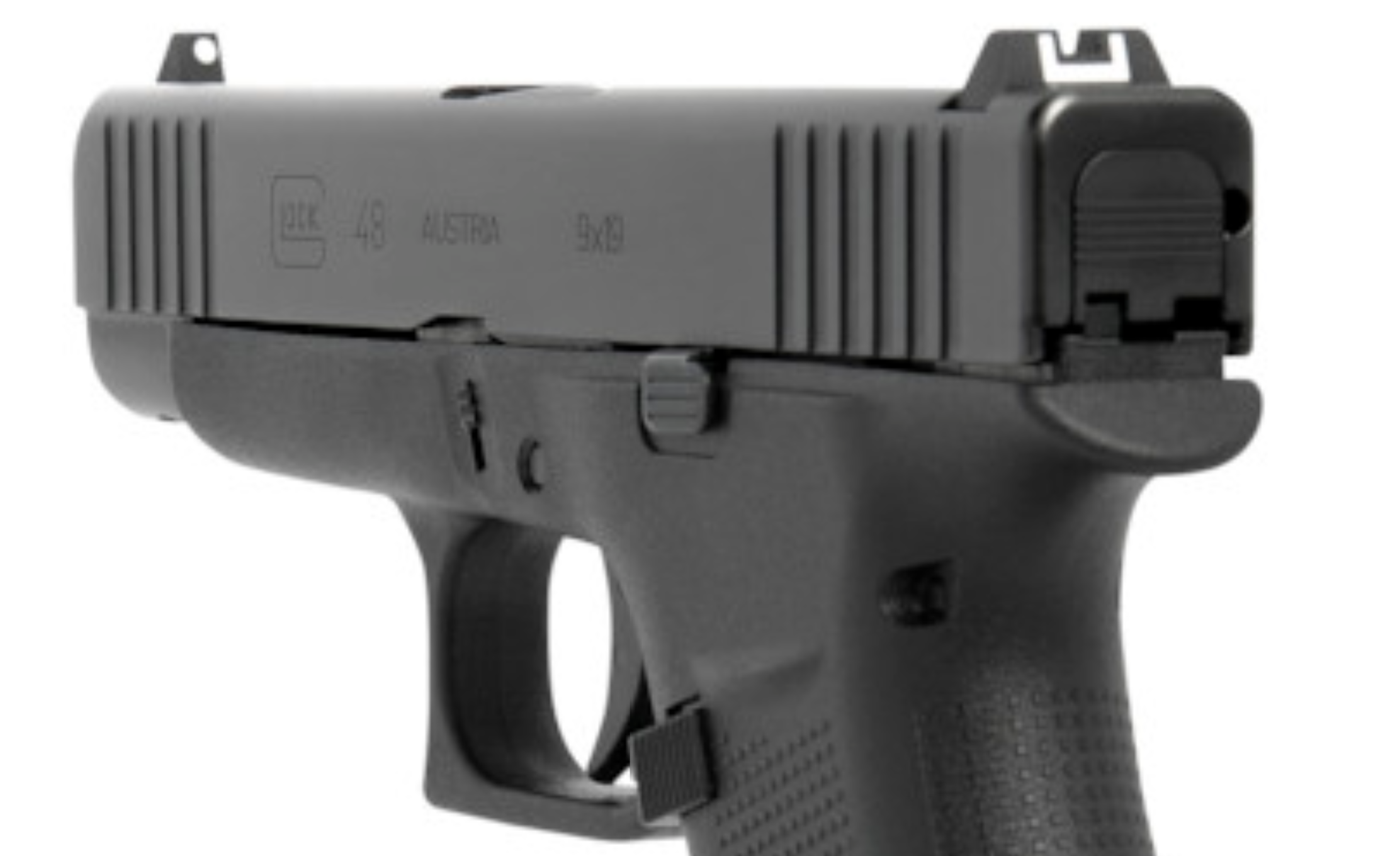 Stock sights on the Glock 48