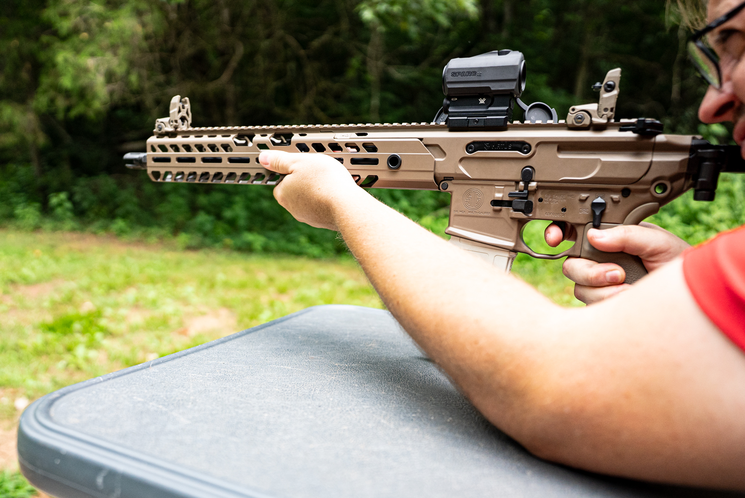 Shooting 300 Blackout at the range