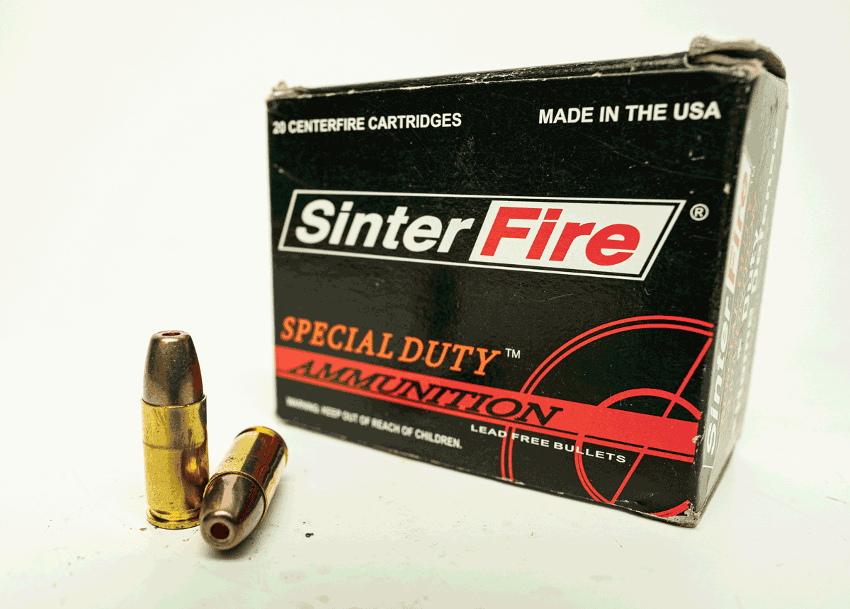 Frangible ammo, like Sinterfire is a great idea when shooting steel targets