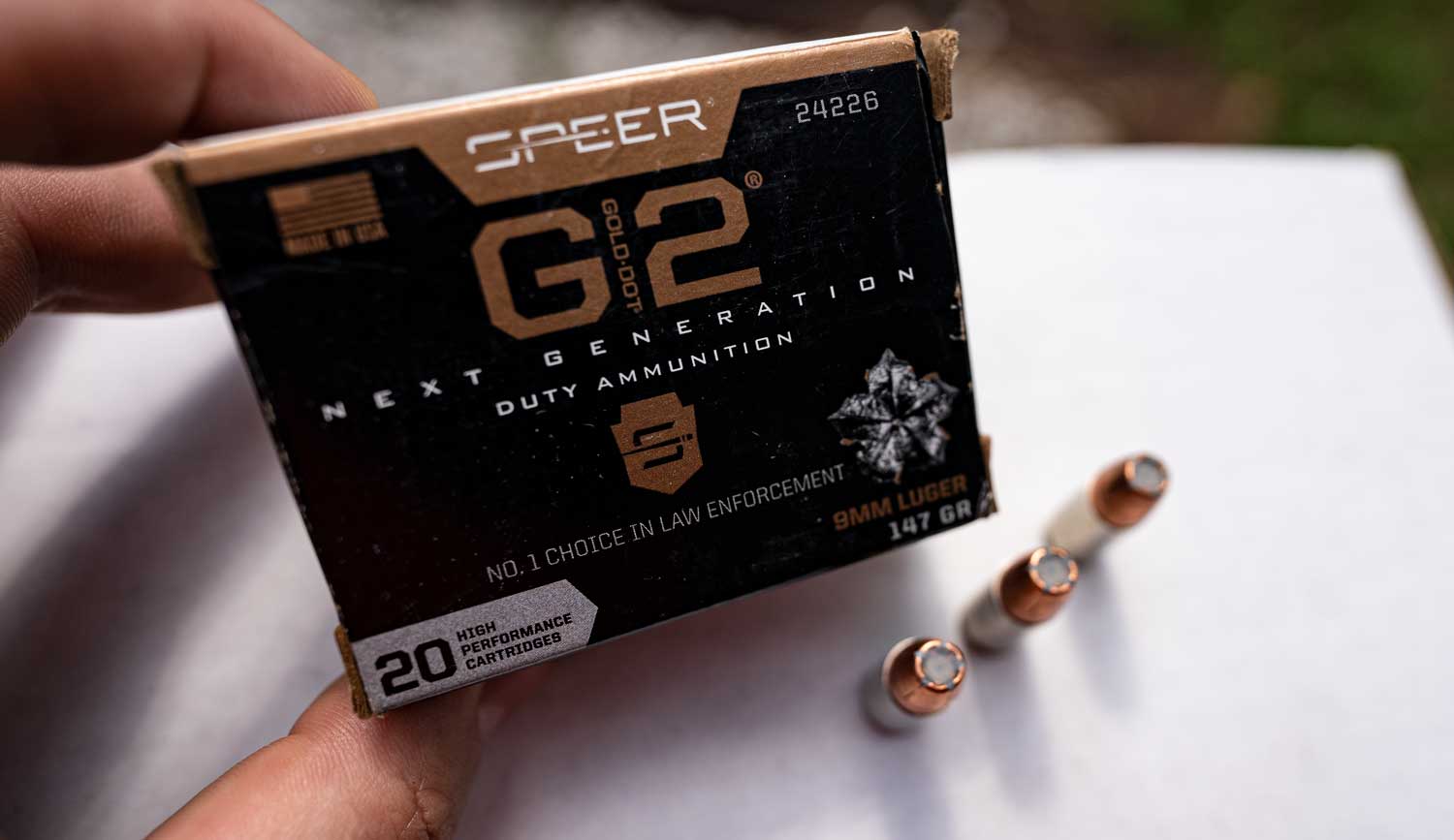 Speer G2 ammunition box