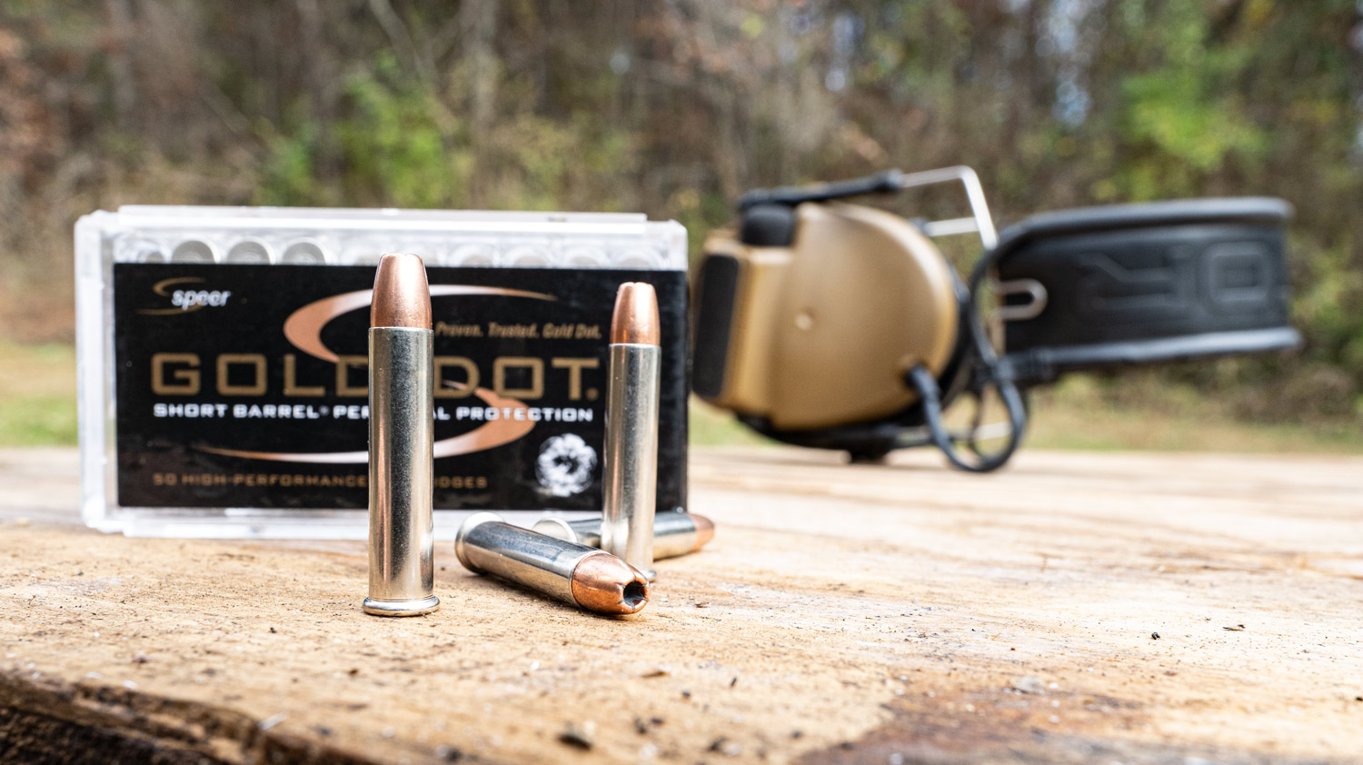 Speer Gold Dot Short Barrel 22 wmr ammo box