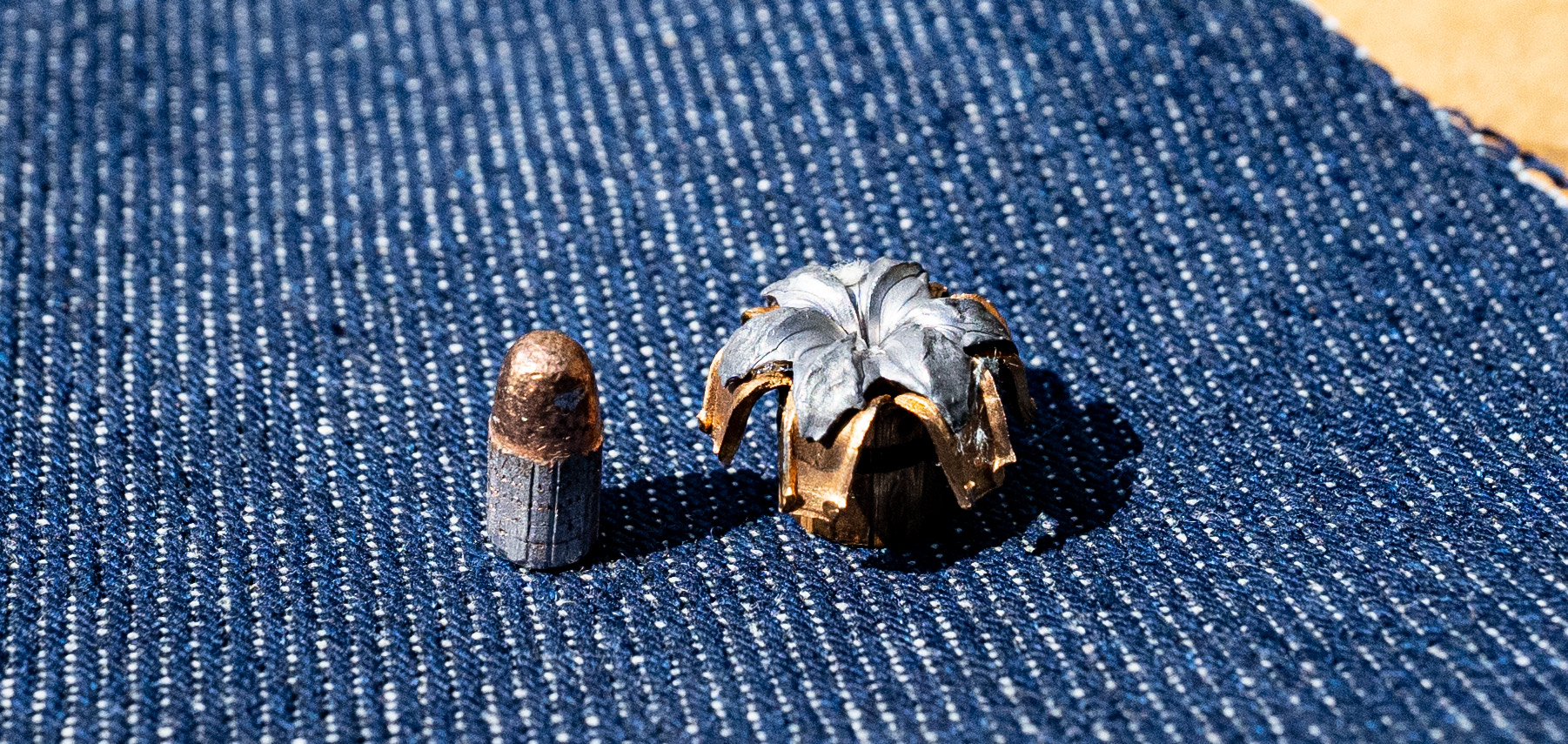 22lr vs 9mm self-defense ammo 22LR versus 9mm ammo fired through gelatin