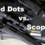 red dot vs scope side by side