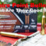 Spire point ammo on display at a shooting range